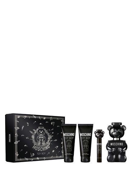 Toy Boy EDP 100 ml Parfüm + Duş Jeli 100 ml + Tıraş Sonrası Balm 100 ml + Seyahat Boy 10 ml Erkek Parfüm Seti 