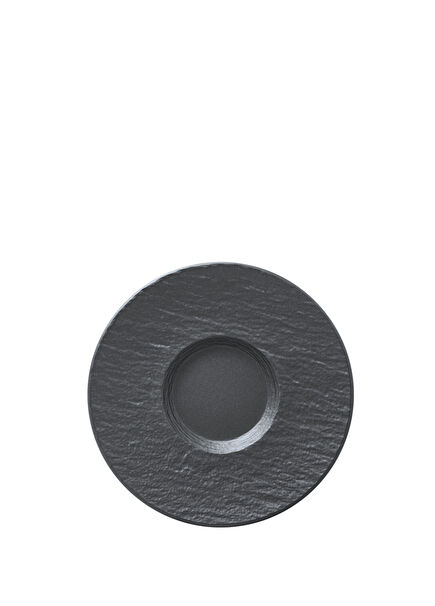 Manufacture Rock Siyah Porselen Kahve ve Çay Fincan Tabağı