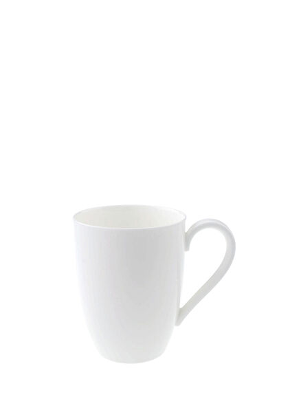 Royal White Porcelain Mug