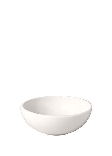 NewMoon Beyaz Porselen Komposto ve Salata Kasesi 17 cm