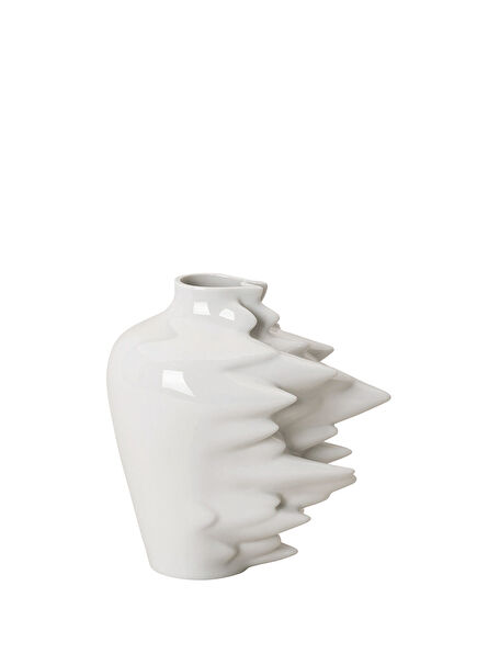 Miniature Fast White Porcelain Vase 14 cm