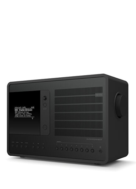 Superconnect Black Fm Digital Internet Radio with Bluetooth