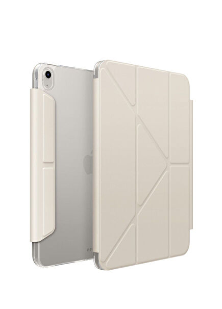 Camden iPad A16 10.9 Bej Katlanabilir Tablet Kılıfı