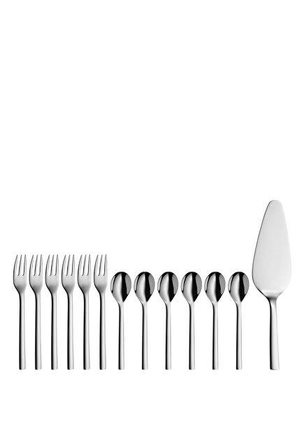 Nuova 13 Piece Stainless Steel Cake Set