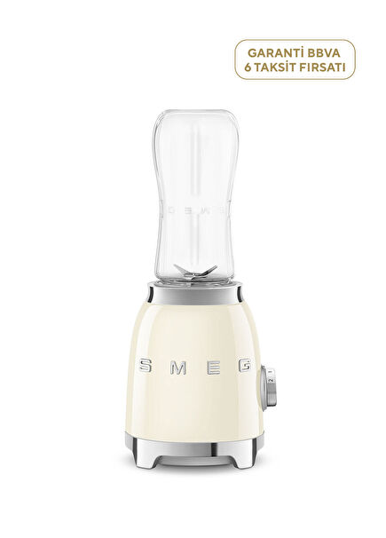 50's Style Retro Personal Single Bottle Cream Blender