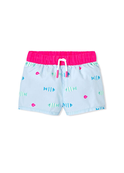 Multicolored Baby Boy Swim Shorts