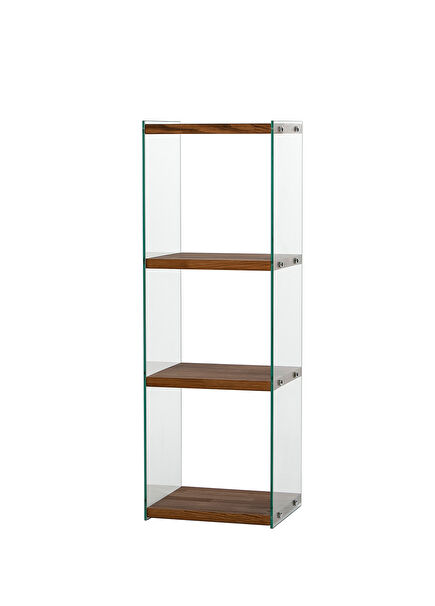 Aqua 3-Piece Solid Wood Bookcase