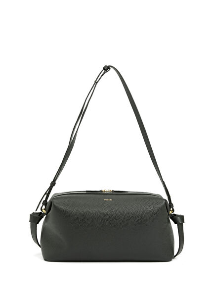 Brioche Siyah Kadın Deri Çanta