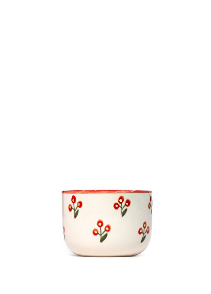 Xmas Cherry Berry Red Handleless Mug