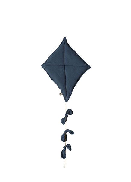İndigo Müslin Uçurtma Duvar Süsü