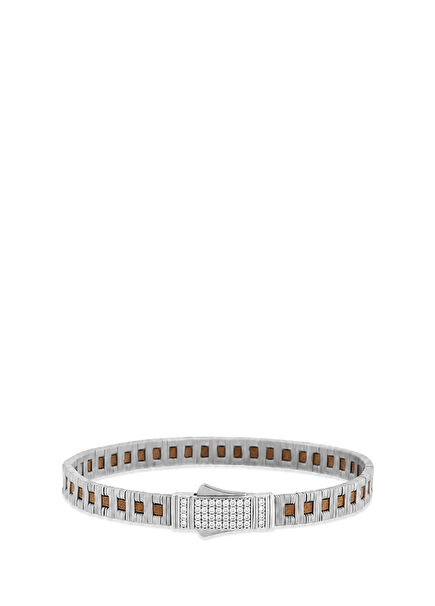 Terrano 925 Sterling Silver Men's Bracelet