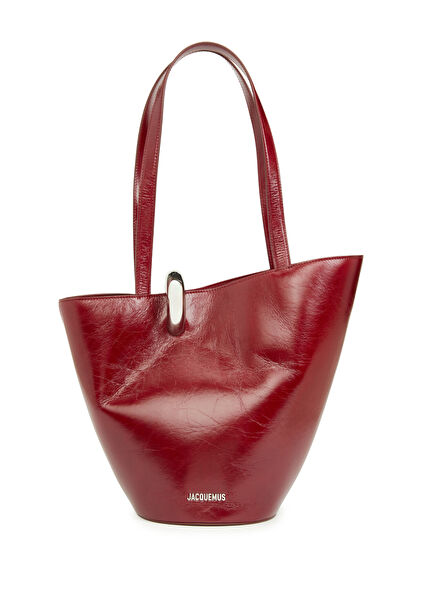 Le Bambola Moyen Burgundy Women's Suede Bag