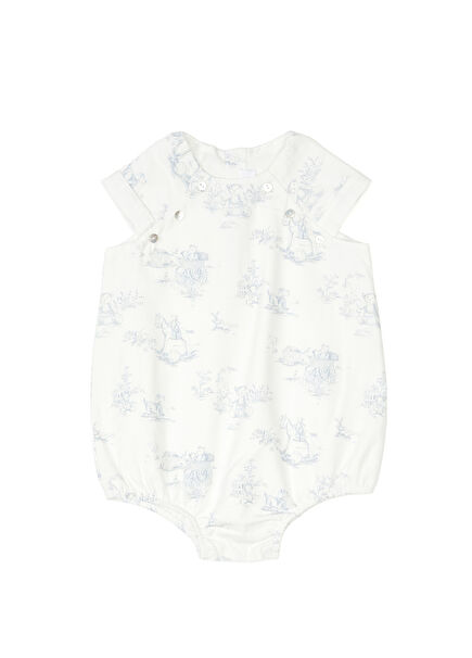 Mavi Erkek Bebek Tulum