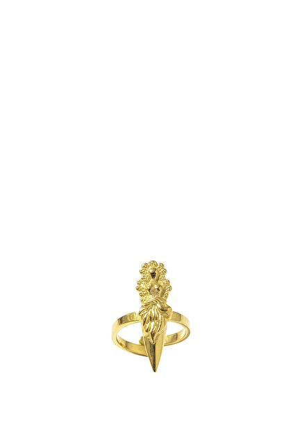 Kybele Gold Plated Silver Women's Ring