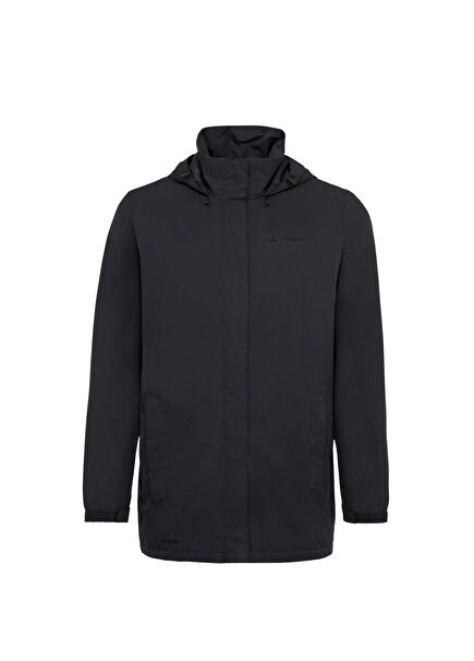 Escape Rain Black Hooded Men's Parka