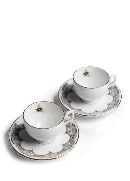 Bee Happy Collection 2'li Çay Fincan Set