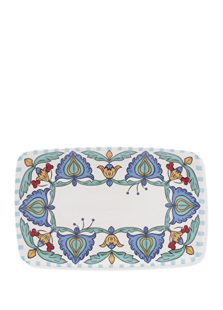 Limoncello Porselen Dikdörtgen Servis Tabağı 34 cm