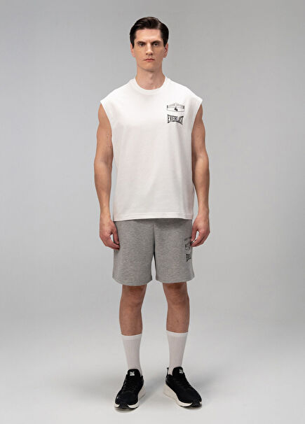 Choice Of Champs Gri Melanj Comfort Fit Erkek Şort