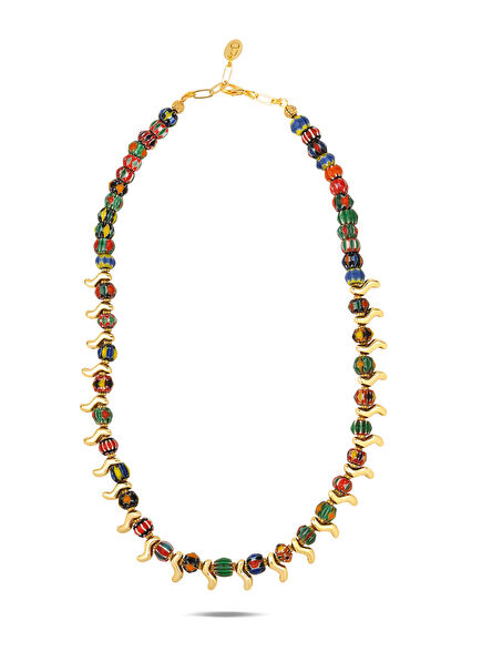 Bohemian Breeze Women's Gold Plated Necklace