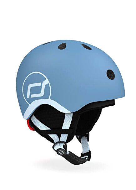 Ski Helmet Steel XXS–S Mavi Unisex Bebek Kayak Kaskı 240627-00981