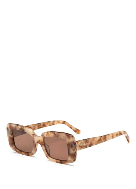 Golden Era Acetate Caramel Havana Women's Sunglasses