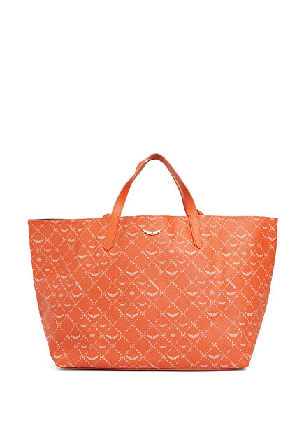 Z Shopper XL Monogram Turuncu Alışveriş Çantası