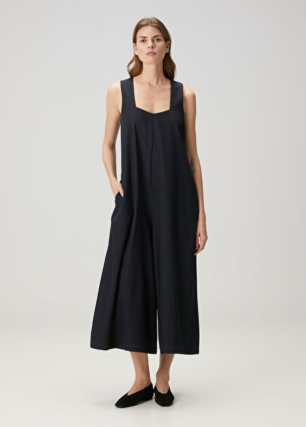 Sultan Navy Blue Jumpsuit