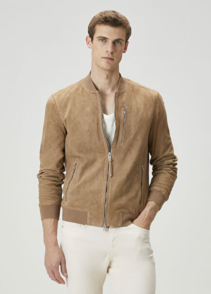 Kemble Brown Suede Coat