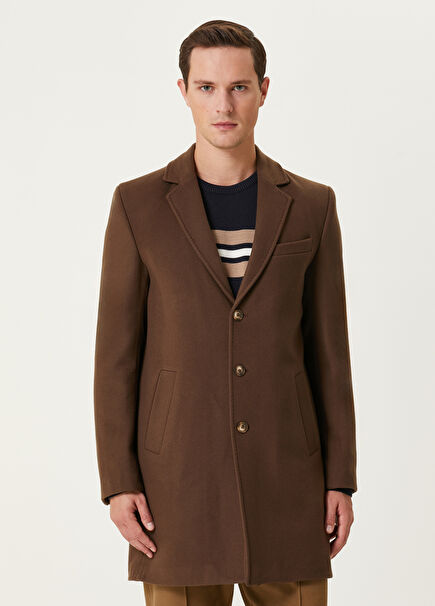 Camel Wool Cachet Coat