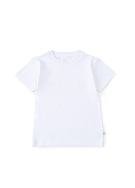 White Organic Cotton Unisex Kids T-Shirt