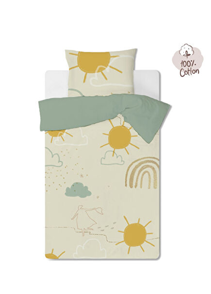 Smiling Sun Organik Pamuk Nevresim Takımı