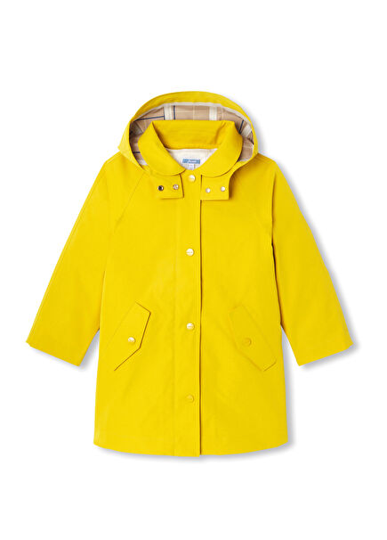 Sun Yellow Waterproof 3 in 1 Girls Parka