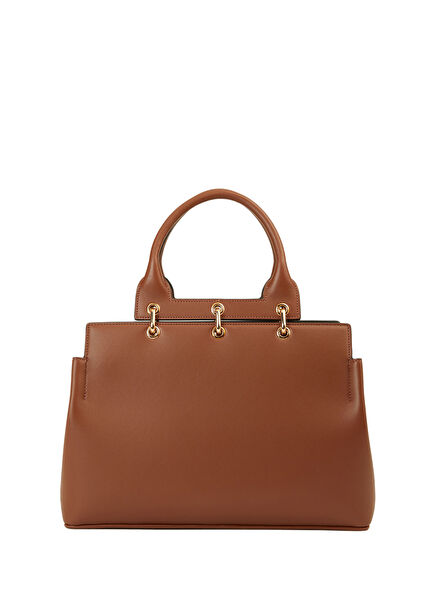 Amethyst Small Cognac Women's Leather Bag