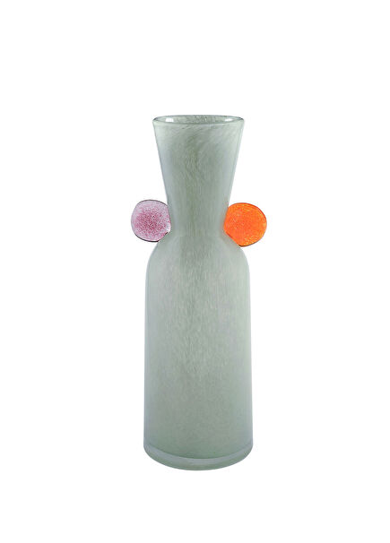 Pastello Green Glass Vase