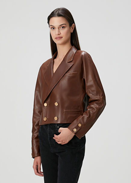 Brown Leather Jacket