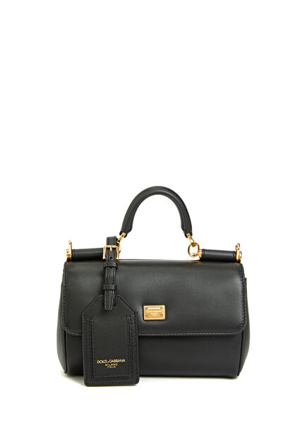 My Sicily Black Women's Leather Bag