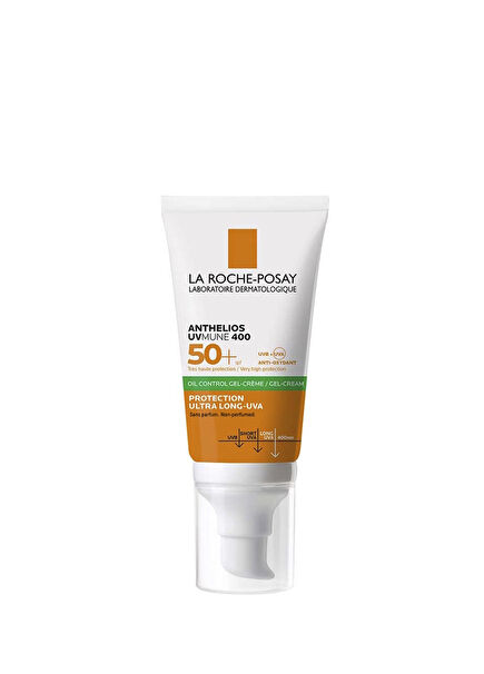 Anthelios SPF 50+ Sunscreen Gel-Cream for Sun Intolerant Skin Face 50 ml