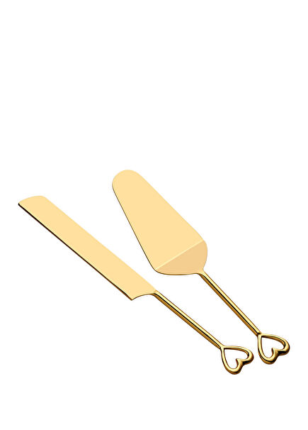 Golden Brass Serving Set