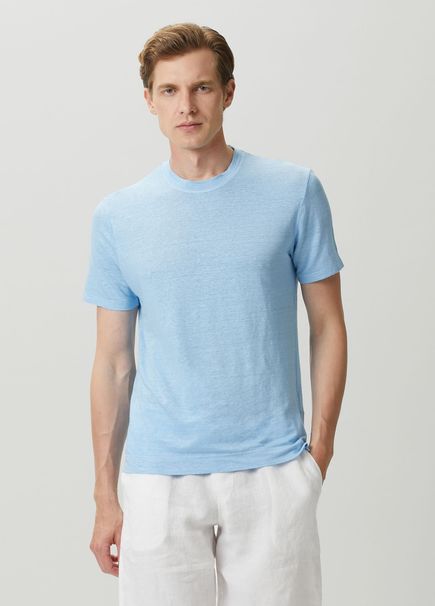 Mavi Keten T-shirt