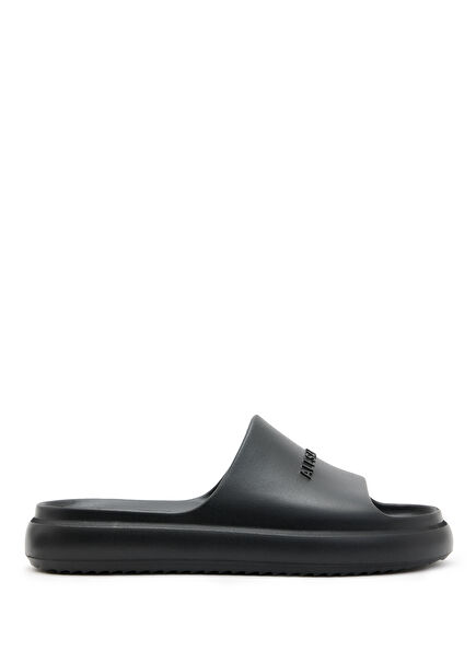 Black Men's Slippers