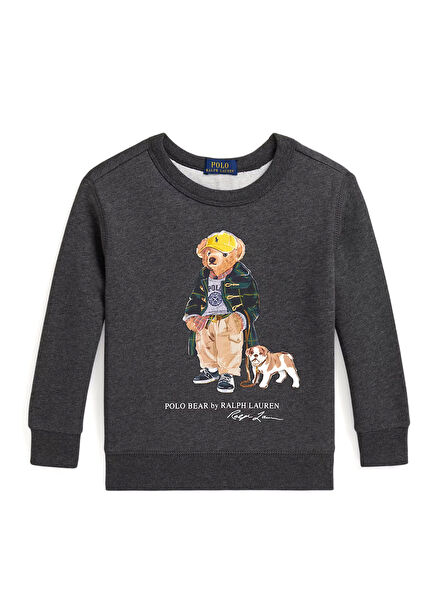 Antrasit Erkek Çocuk Sweatshirt