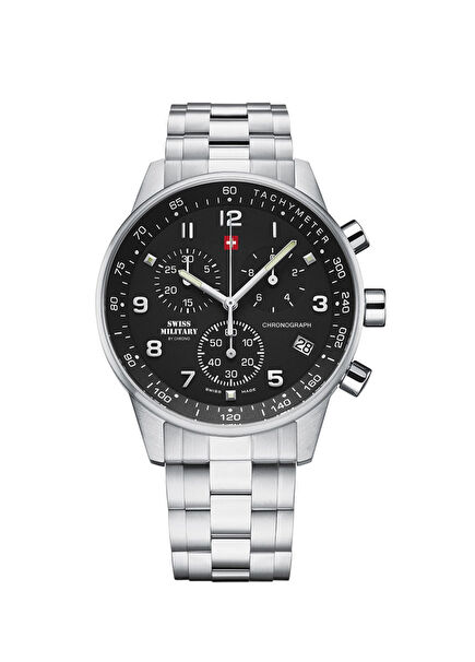 By Chrono SM34012.01 Gümüş Çelik Erkek Kol Saati