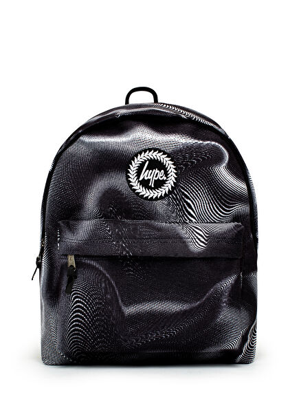 Siyah Logolu Unisex Çocuk Sırt Çantası