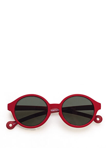 Eco Rubber Tortuga Red Unisex Children's Sunglasses