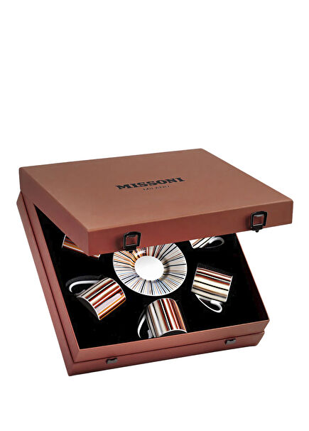 Jenkins 6lı Porselen Türk Kahvesi Fincan Seti