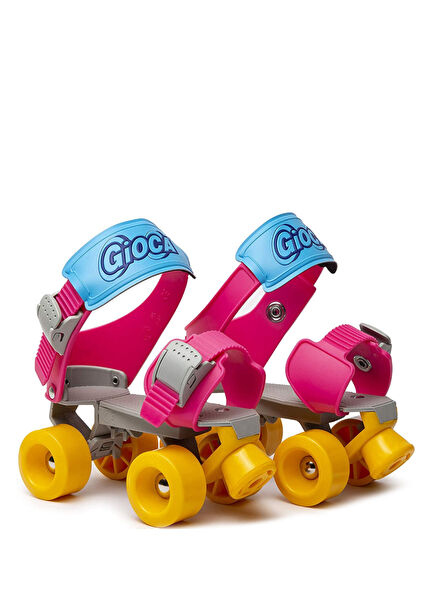 Pink Size 24-34 Easy Wear Unisex Kids Skates