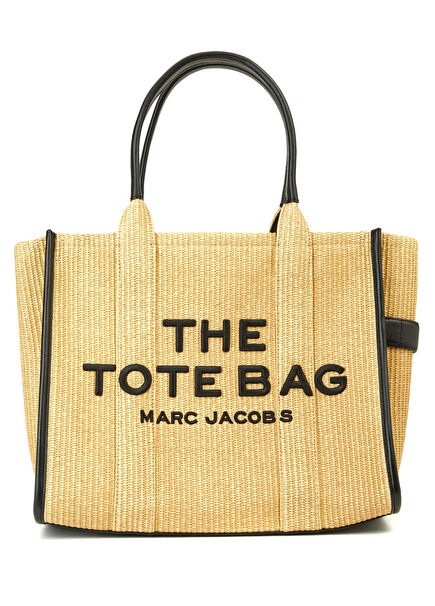 The Woven Large Naturel Kadın Plaj Çantası