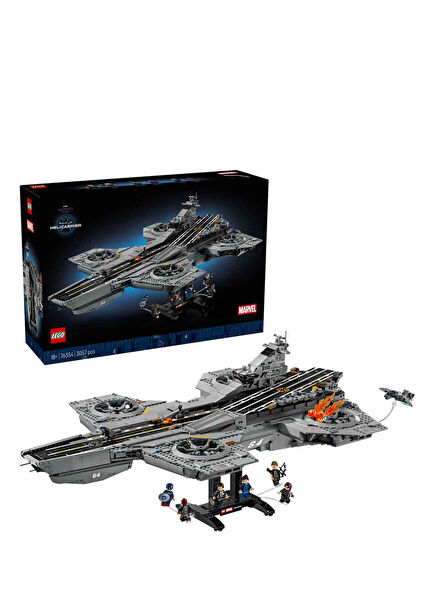 Marvel S.H.I.E.L.D. Helikoptaşır 3057 Parça Yapı Oyuncağı 76354 