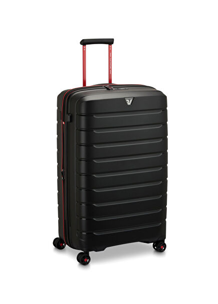 41818181-81 Trolley Grande B-Flying Move 4R Nero Fumo Black Suitcase