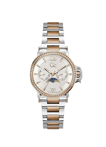 GCZ69002L1 Metalik Gri Rose Gold Çelik Kadın Kol Saati
